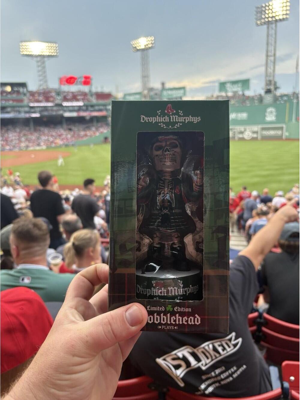 Dropkick Murphys Boston Red Sox SGA Bobblehead Musical Bagpiper 7/11/2025 NEW